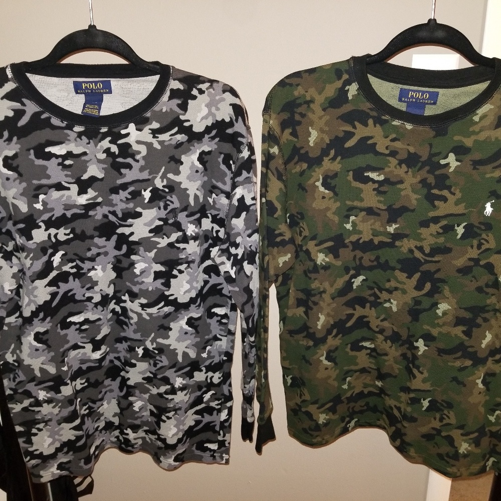 2 Polo Camo Thermals
